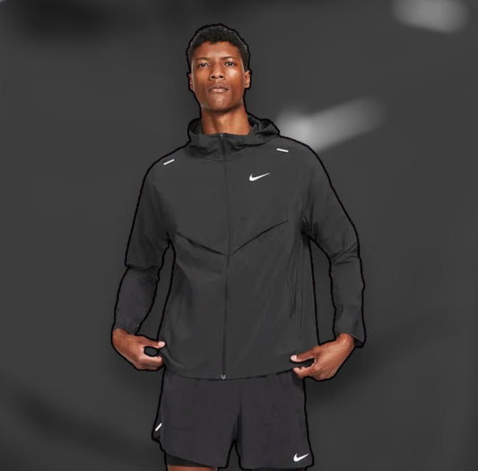 NIKE REPEL WINDRUNNER JACKET (BLACK)