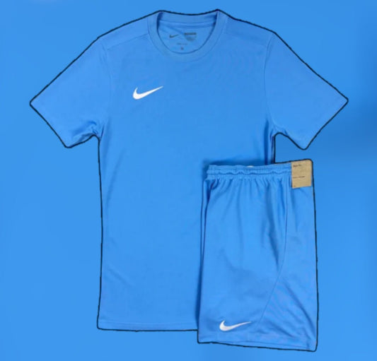 NIKE DRI FIT ESSENTIALS SET (SKY BLUE)