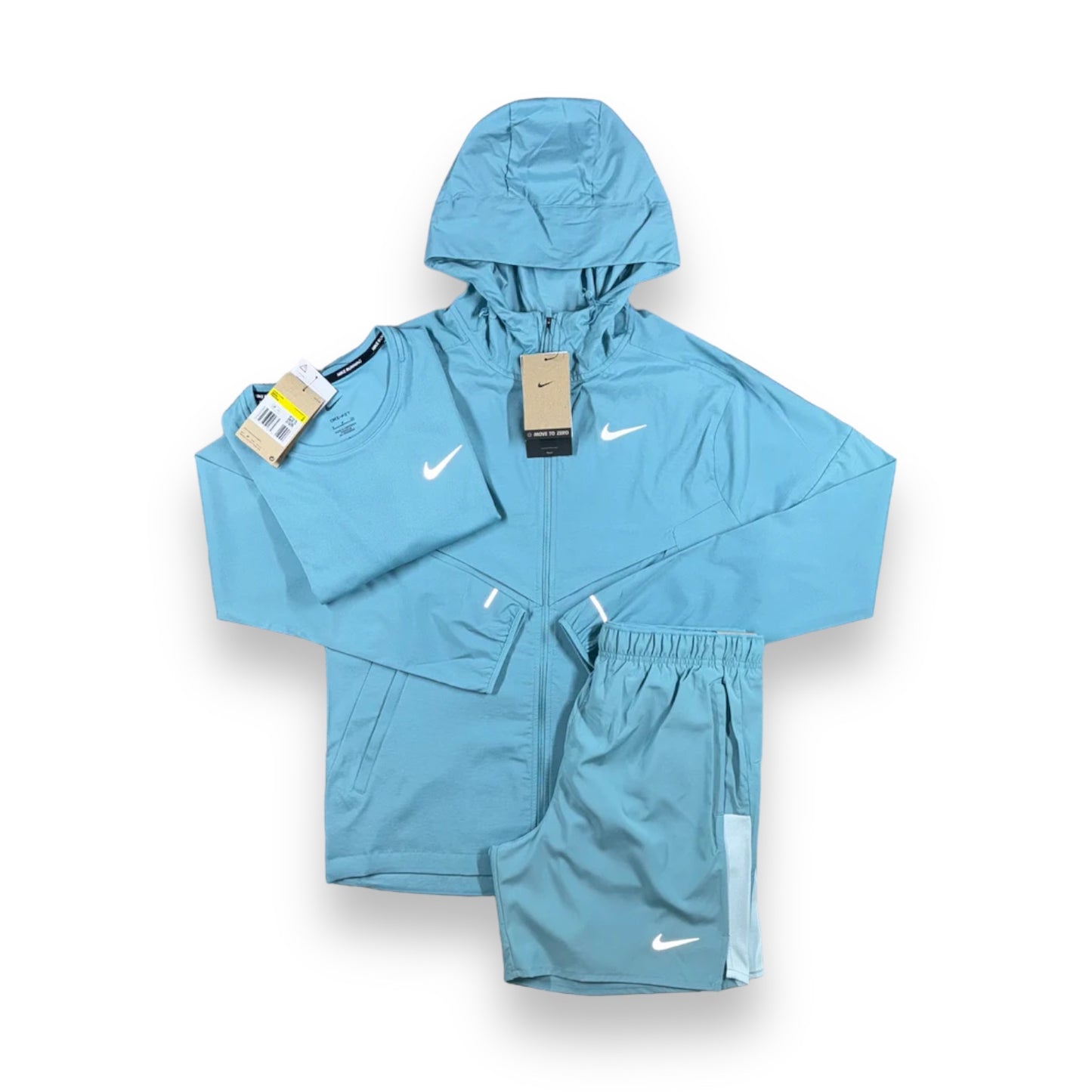 NIKE MILER 3.0 WINDBREAKER THREE PIECE (SKY BLUE)