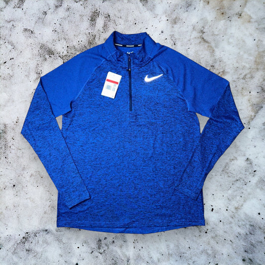 NIKE 1/4 ZIP (BLUE)