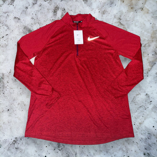 NIKE 1/4 ZIP (RED)