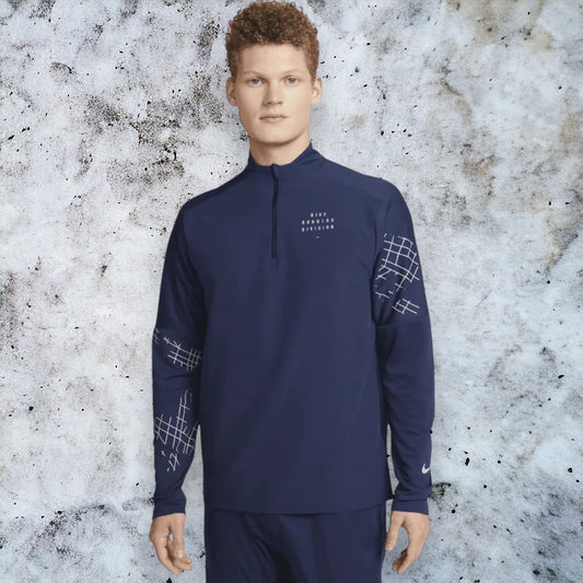 NIKE RUNNING DIVISION 1/4 ZIP (NAVY)