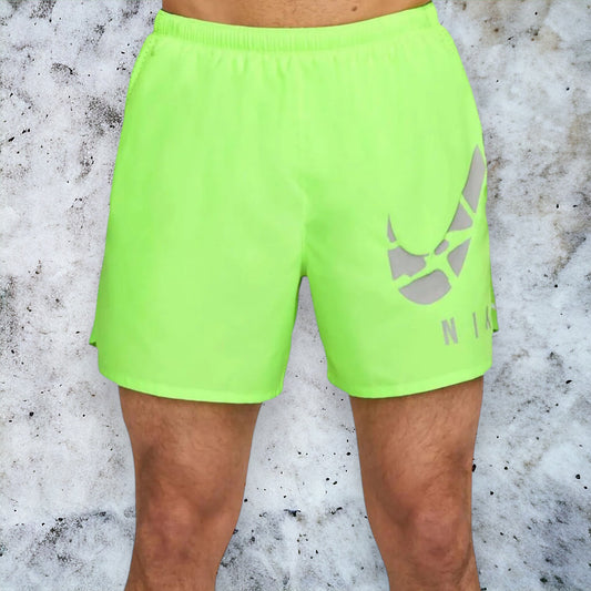 NIKE RD SHORTS CRACKED SWOOSH (VOLT)