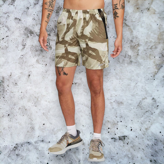 NIKE CHALLENGER 7 INCH SHORTS (BEIGE CAMO)