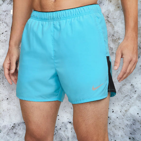 NIKE CHALLENGER 5 INCH SHORTS (BLUE/BLACK)