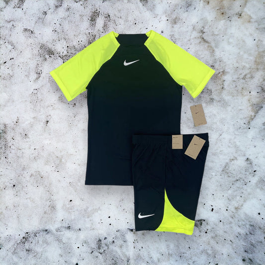 NIKE ACADEMY PRO SET (BLACK/VOLT)