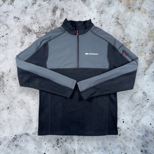 MONTERRAIN EXPLORE HALF ZIP (BLACK/GREY)