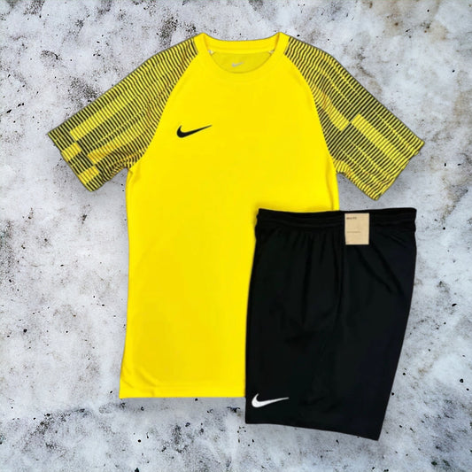 NIKE DRI FIT PRO SET (YELLOW/BLACK)